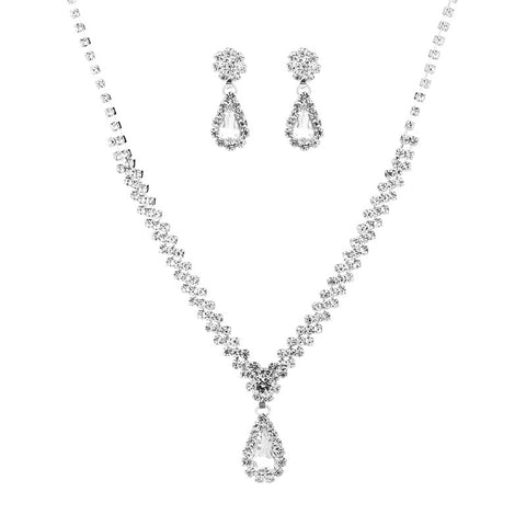 Women’s Water Drop Jewelry Set - Glöd of Sweden