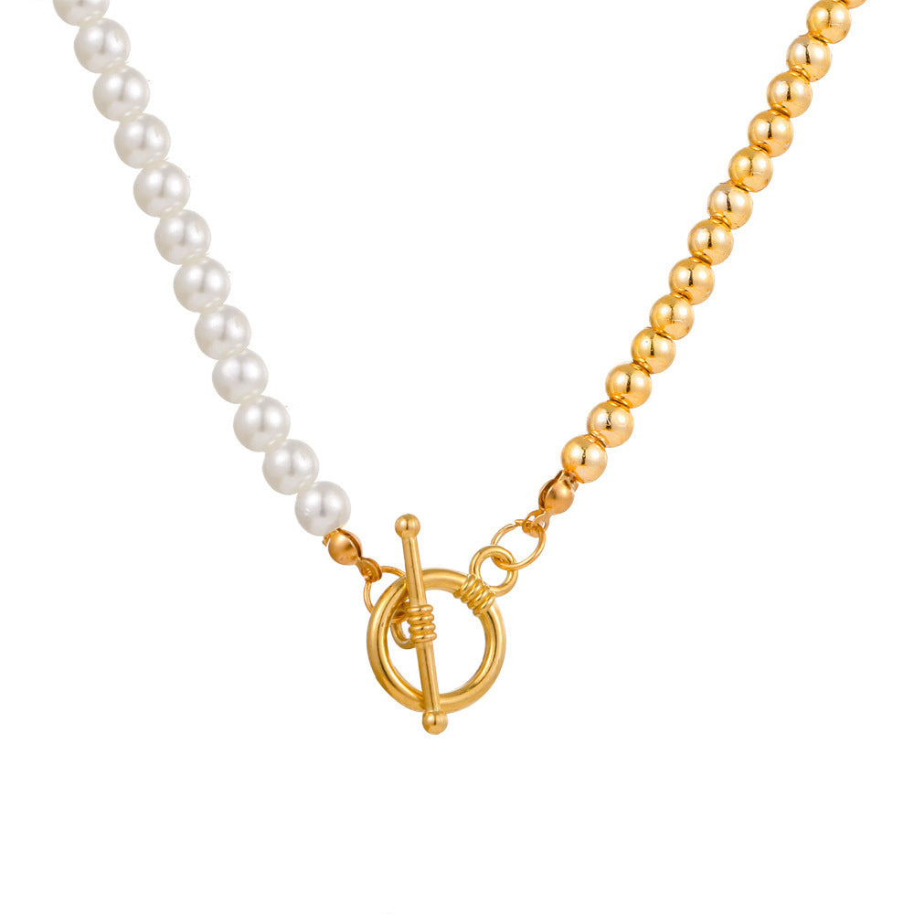 Women’s Elegant Geometric Double Chain Necklace - Glöd of Sweden