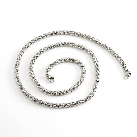 Adjustable Stainless Steel Keel Chain Necklace - Glöd of Sweden