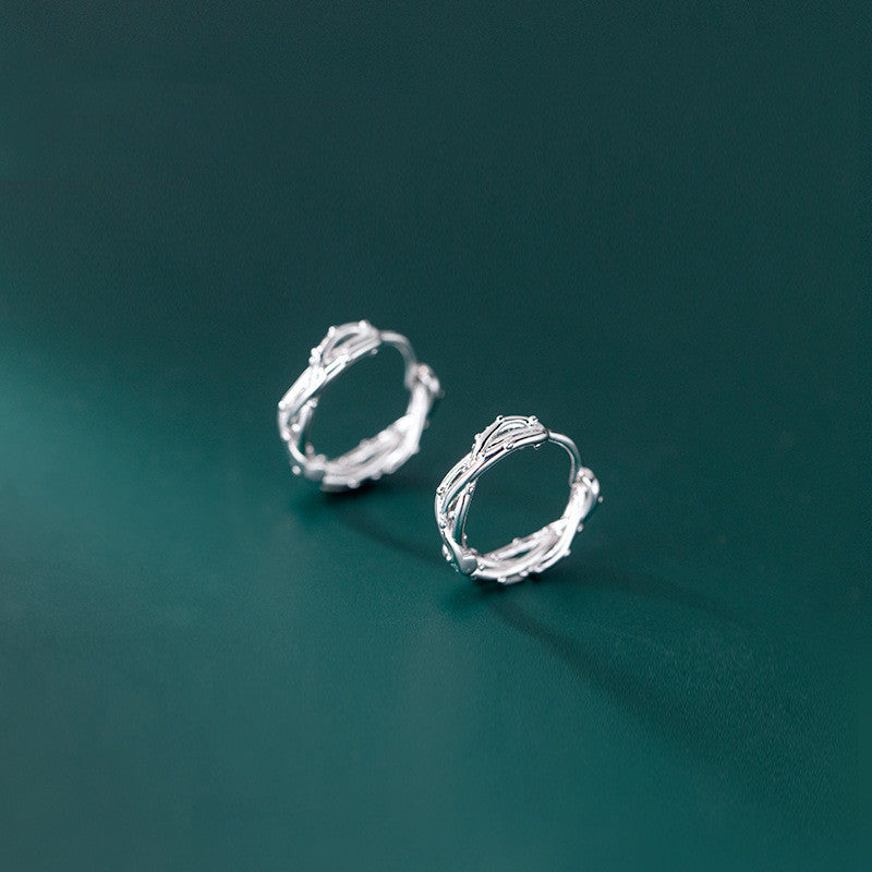 Vine Ear Buckle Female Forest Branch - Glöd of Sweden