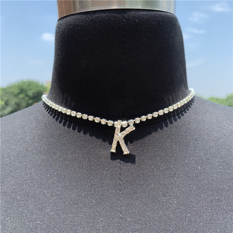 Sophisticated Personalized Letter Necklace - Glöd of Sweden