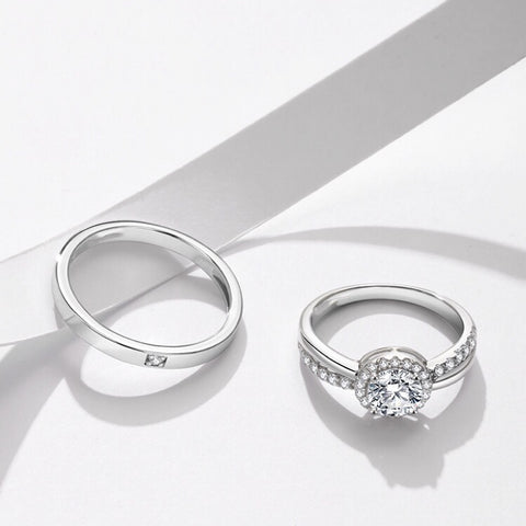 Elegant Promise Rings For Couples - Glöd of Sweden