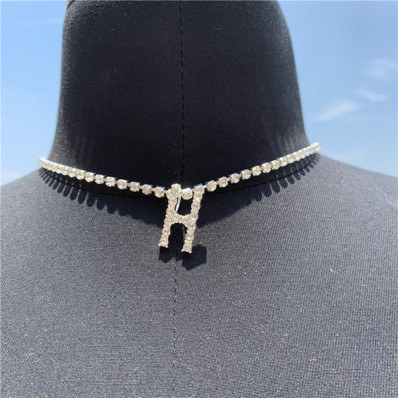 Stylish Letter Necklace - Glöd of Sweden