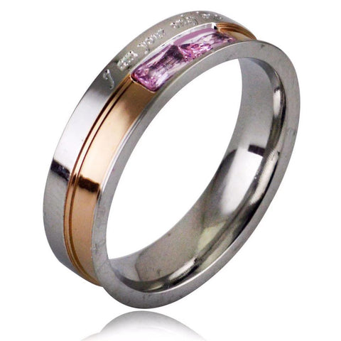 Titanium Steel Fashion Rings for Couples - Glöd of Sweden