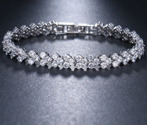 Elegant Zircon Bracelet for Women - Glöd of Sweden