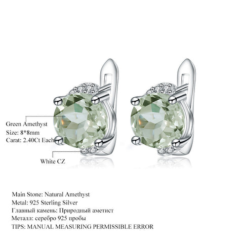 Feature of Citrine Stone Earrings - Glöd of Sweden