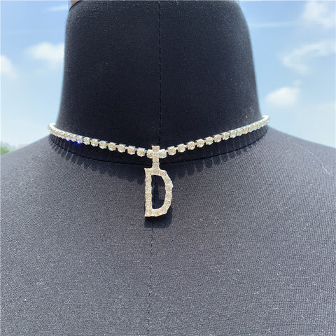 Letter Necklace Temperament Simple Snake Bone Chain - Glöd of Sweden