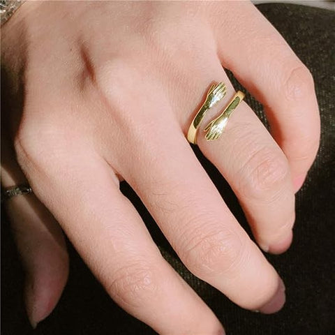The Gold Hug Ring